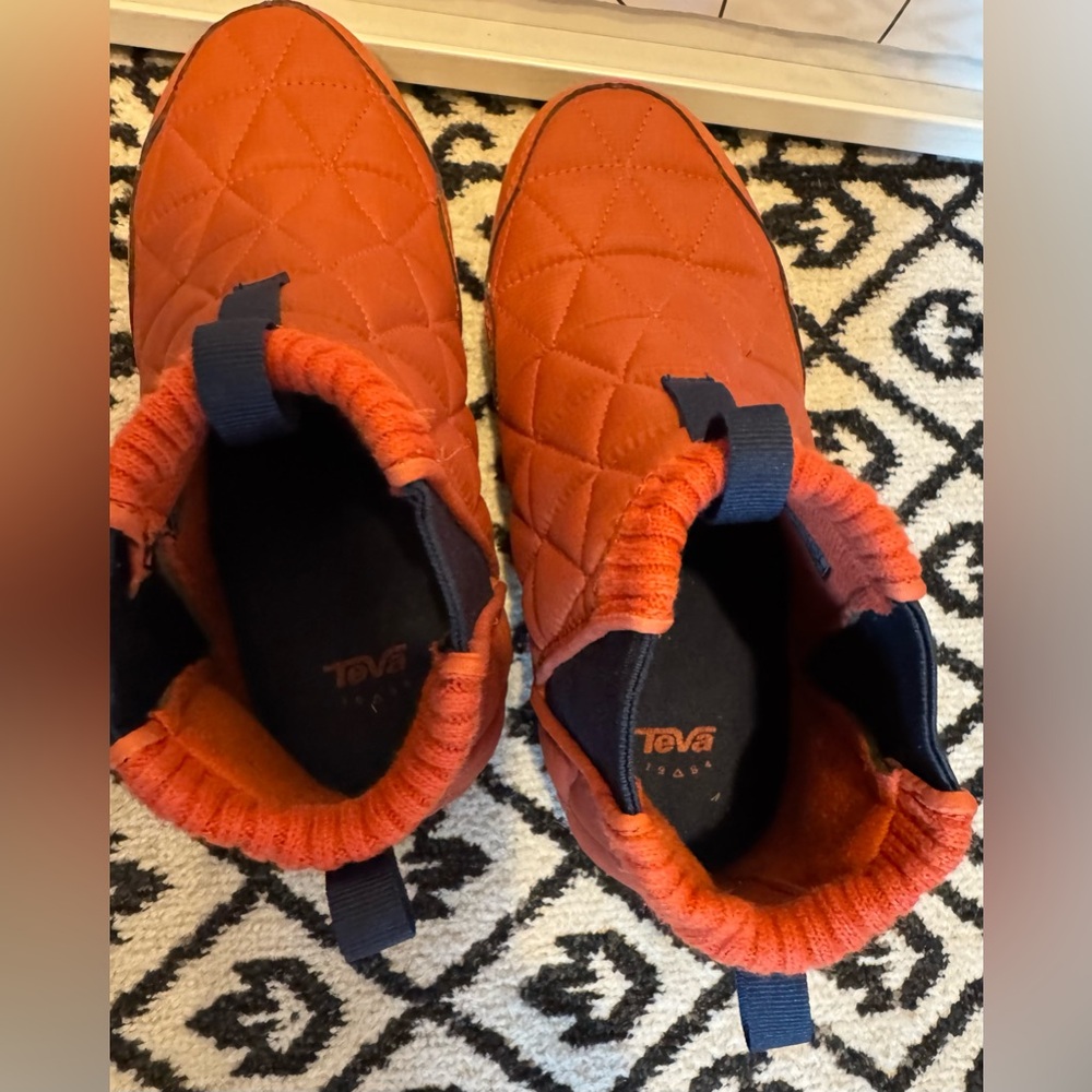 Teva Orange Quilted Slip-On Footwear - Picture 5 of 6